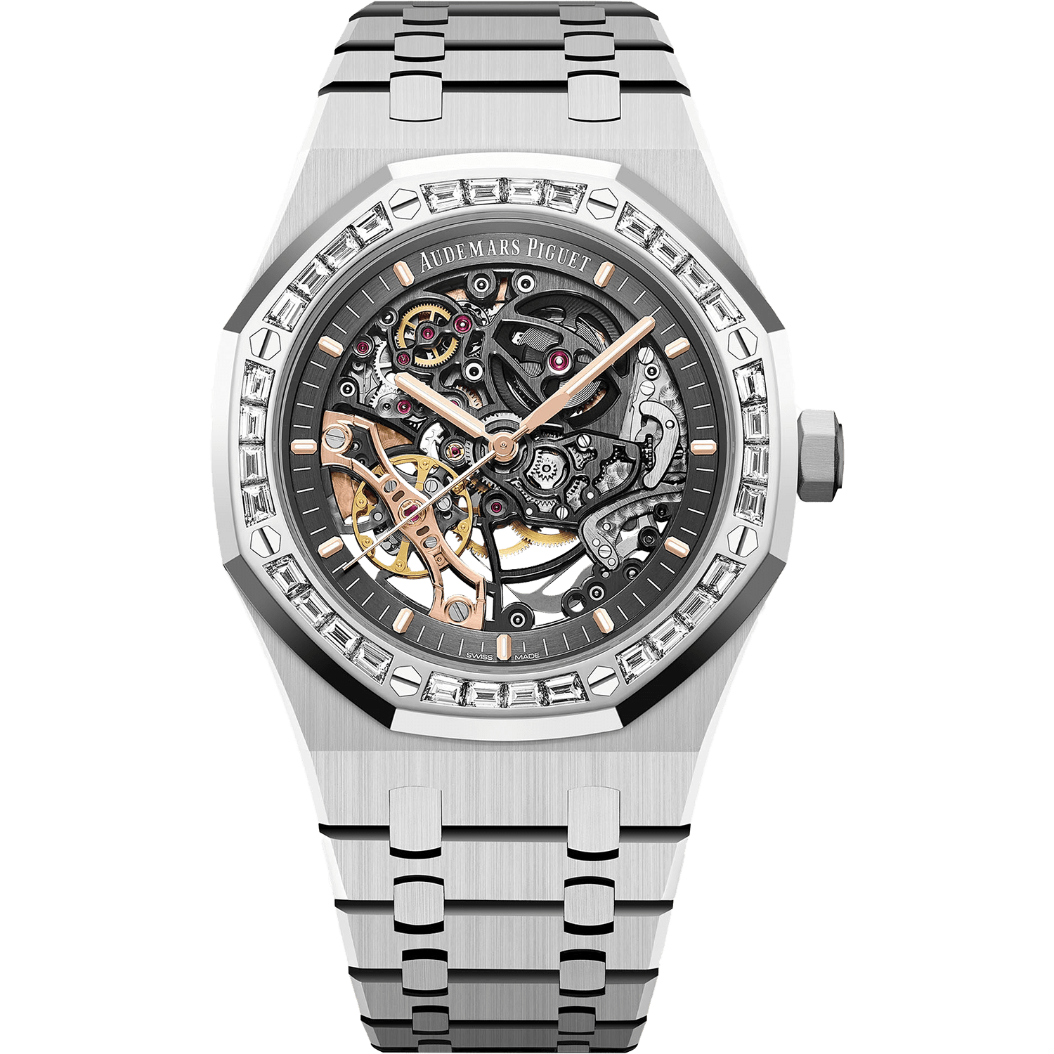 Audemars Piguet Royal Oak Double Balance Wheel Openworked 15412BC.ZZ.1220BC.01 Men/Unisex Self-winding