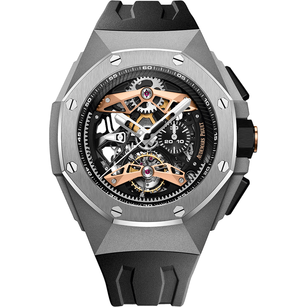 Audemars Piguet 26612TI.OO.D002CA.01 Men/Unisex Self-winding Tourbillon