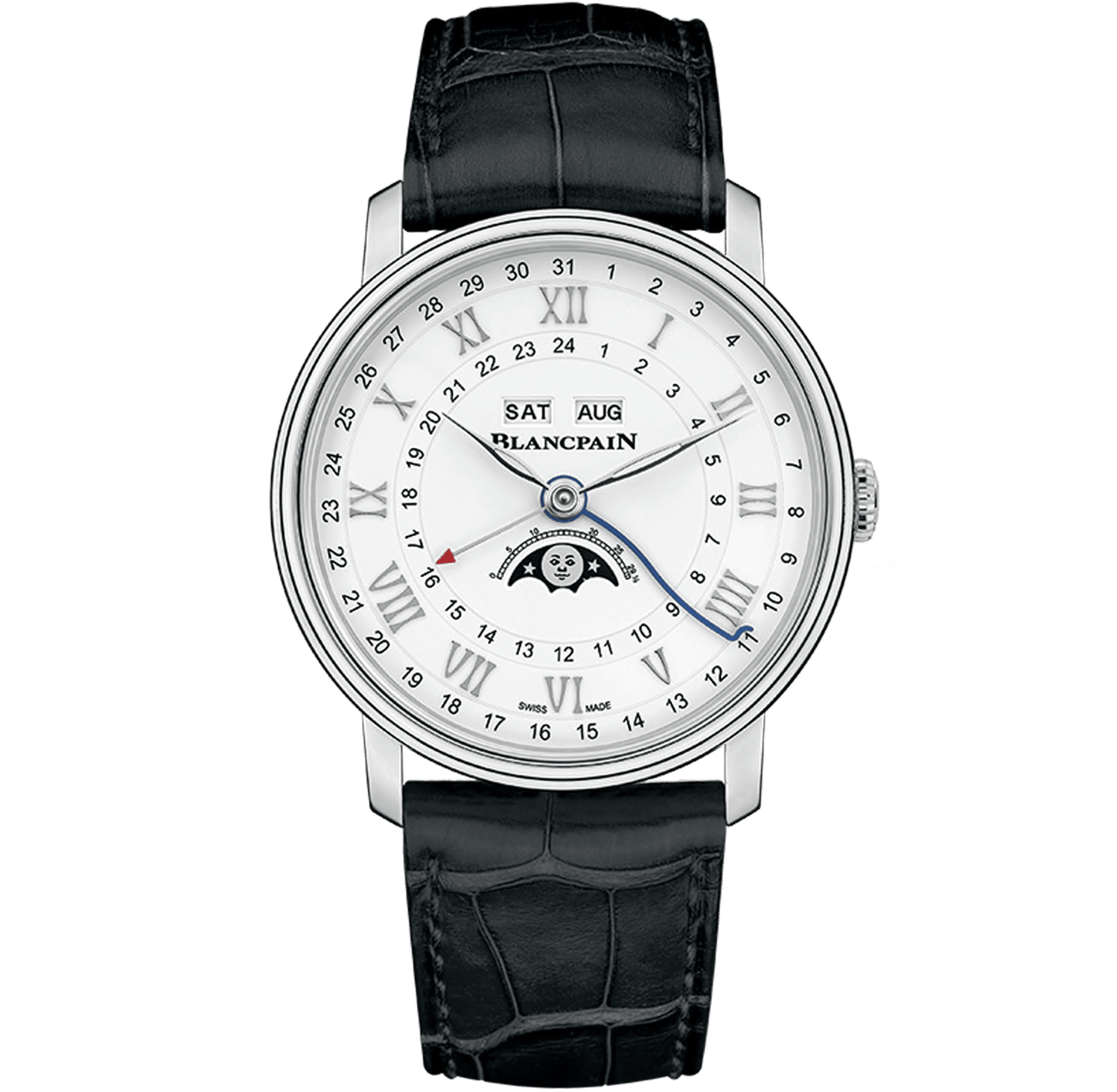 Blancpain Villeret Quantieme Complet 6676-1127-55B Men/Unisex Automatic