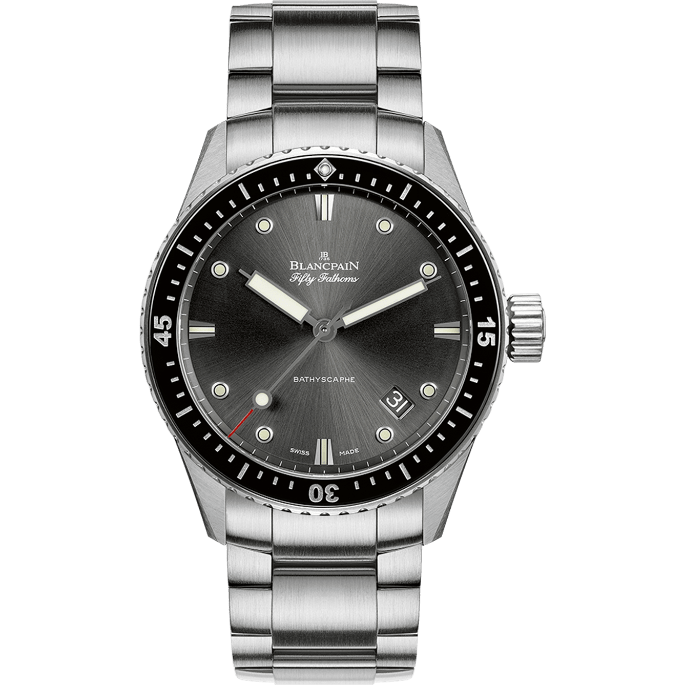 Blancpain Fifty Fathoms Bathyscaphe 5000-1110-71S Men/Unisex Automatic