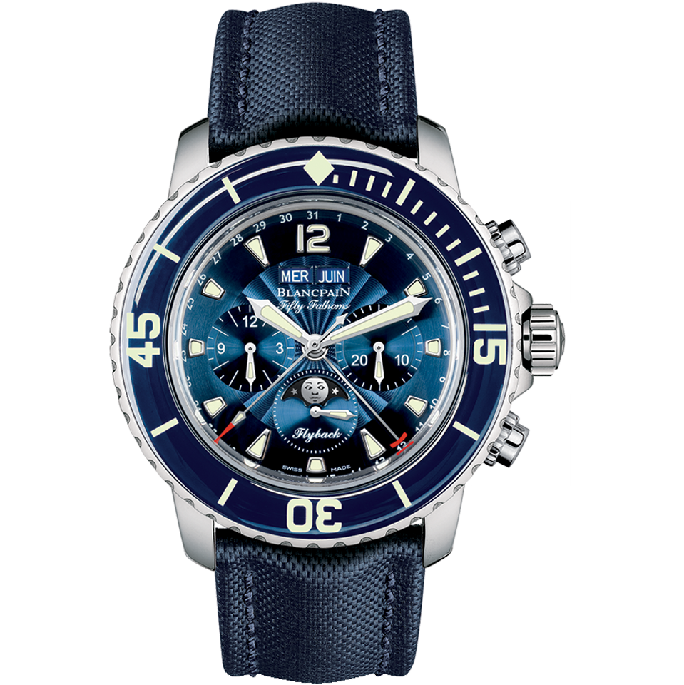 Blancpain Fifty Fathoms Complete Calendar Chronograph Flyback 5066F-1140-52B Men/Unisex Automatic