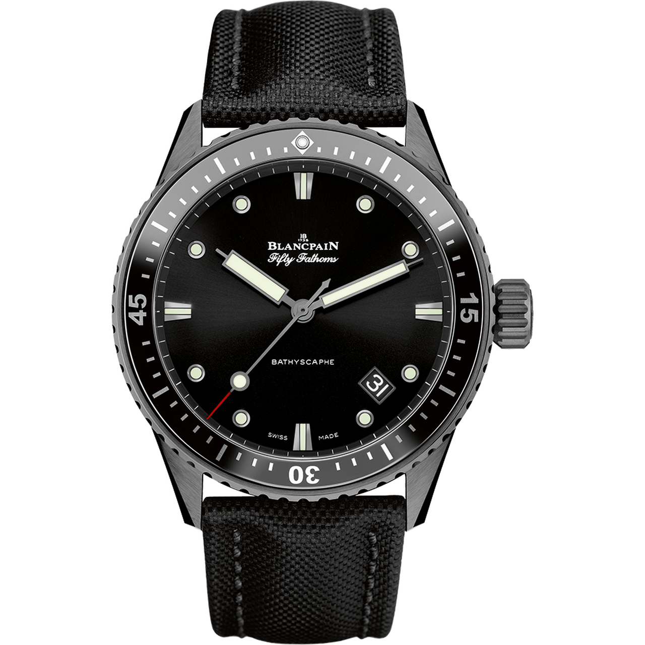 Blancpain Fifty Fathoms Bathyscaphe 5000-0130-B52A Men/Unisex Automatic