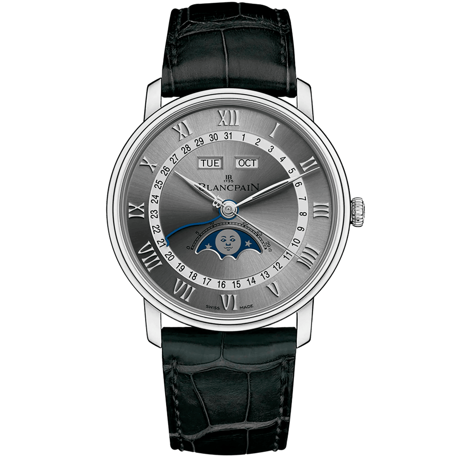 Blancpain Villeret Quantieme Complet 6654-1113-55B Men/Unisex Automatic