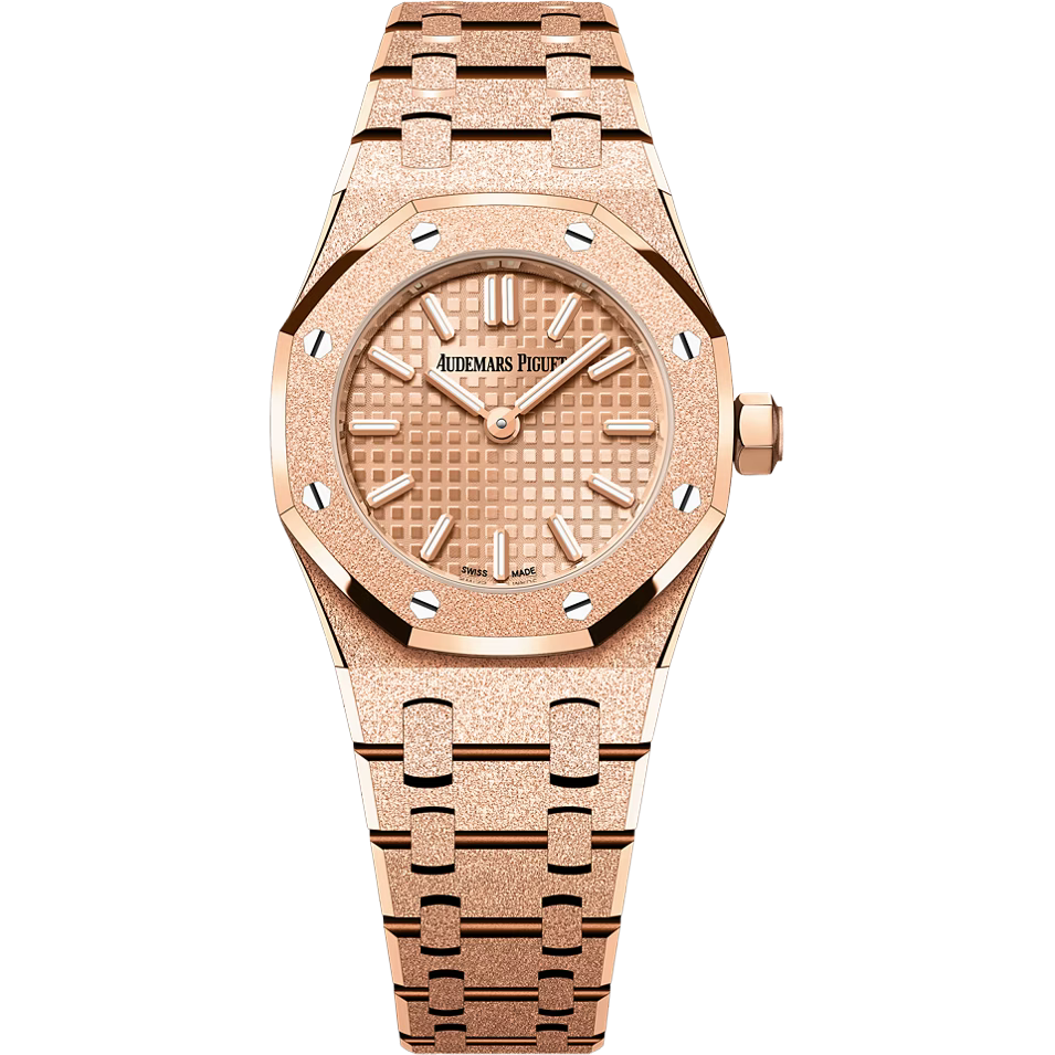 Audemars Piguet Royal Oak Mini Frosted Gold Quartz 67630OR.GG.1312OR.01 Women Quartz