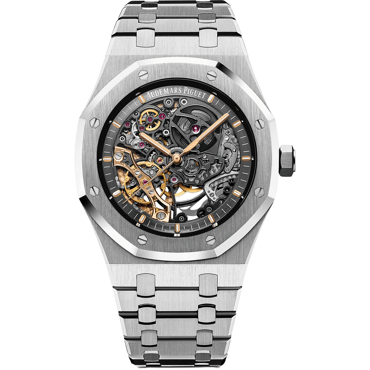Audemars Piguet Royal Oak Double Balance Wheel Openworked 15407ST.OO.1220ST.01 Men/Unisex Automatic