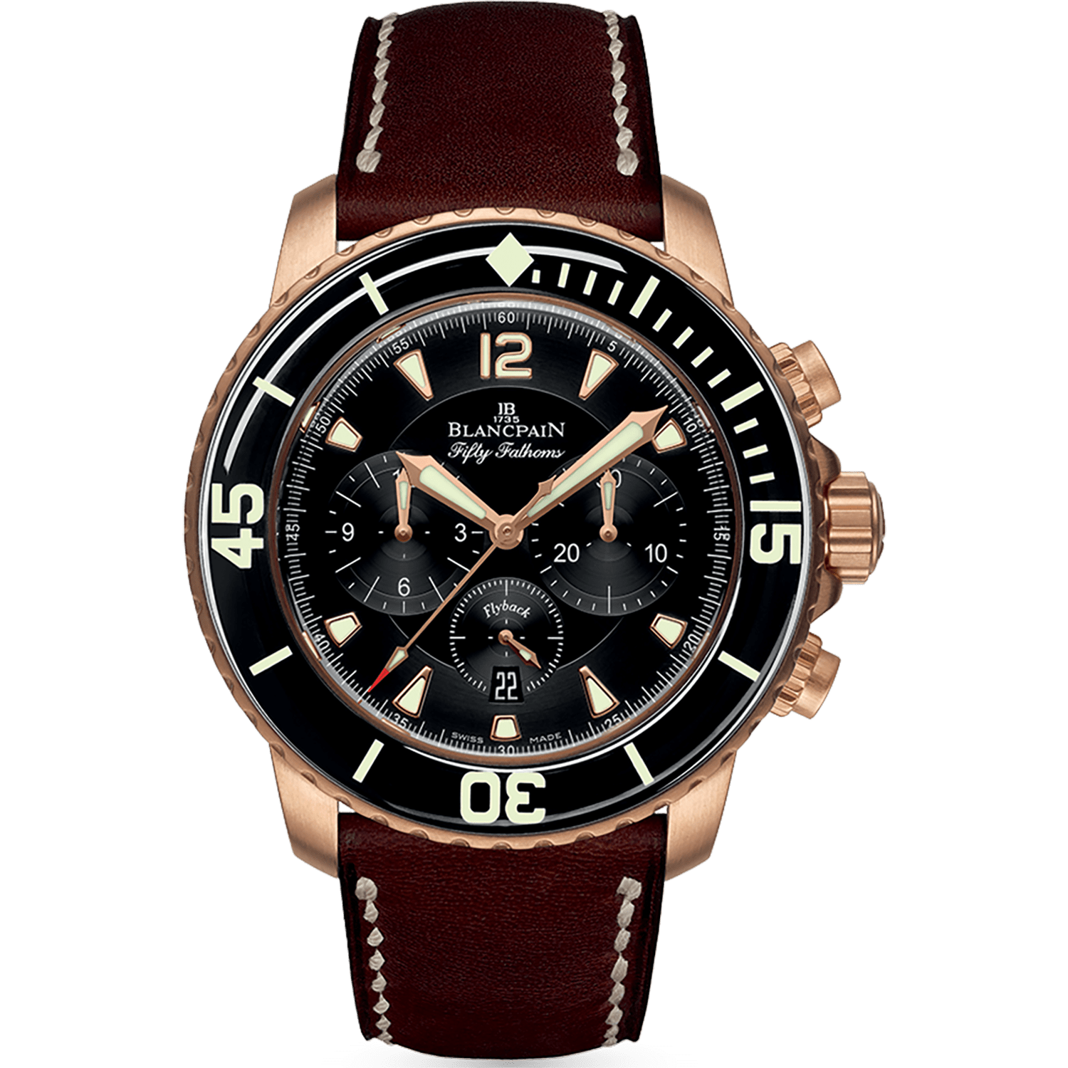 Blancpain Fifty Fathoms Chronograph Flyback 5085FA-3630-63B Men/Unisex Automatic