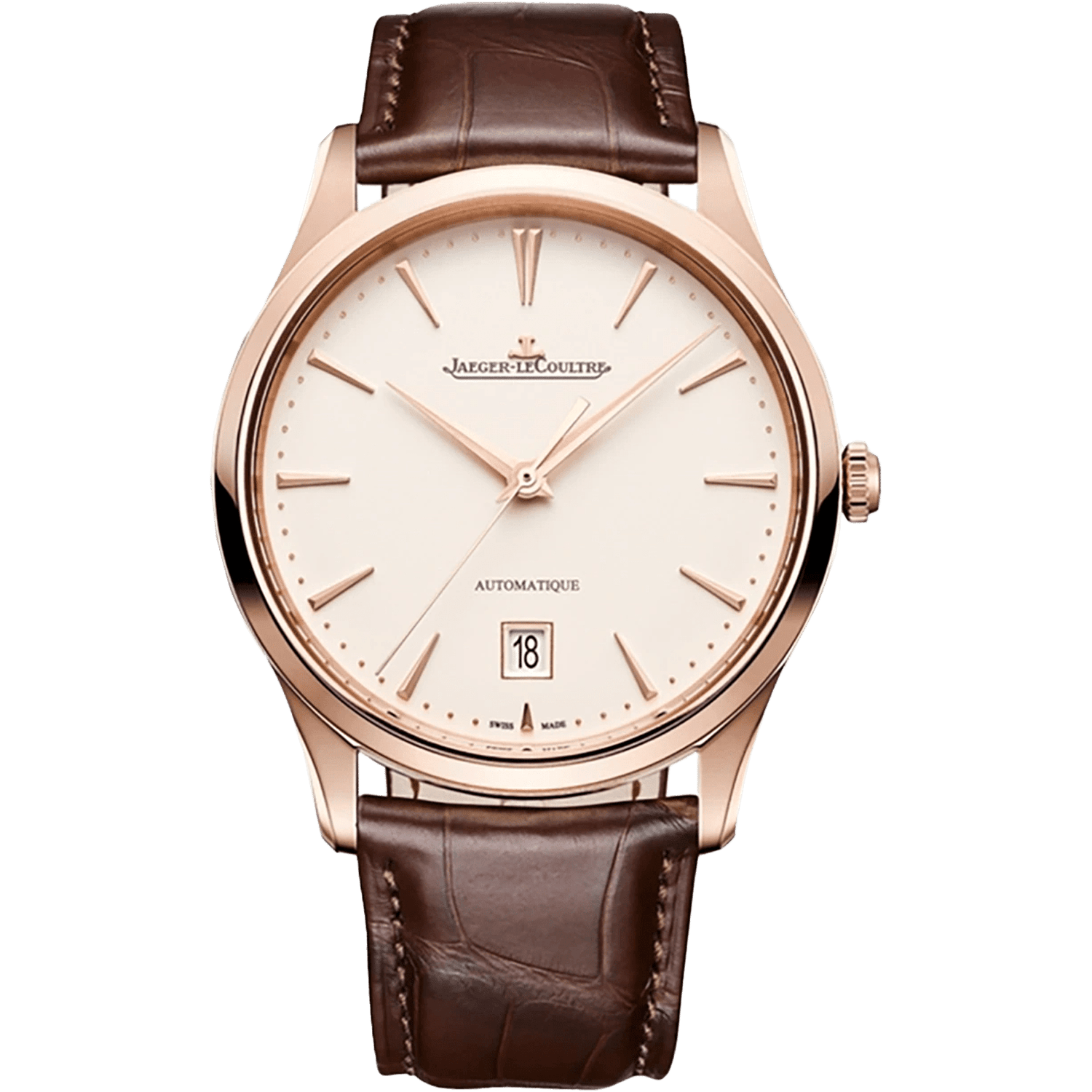 Jaeger LeCoultre Master Ultra Thin Date Q1232510 Men/Unisex Self-winding