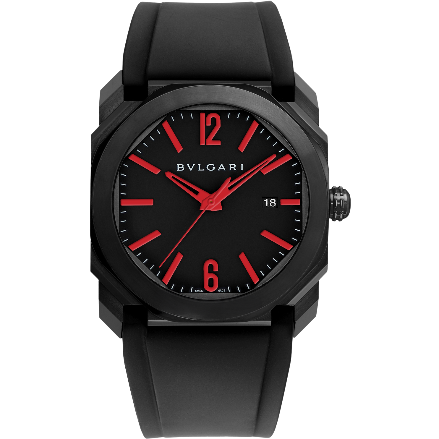 Bulgari Octo Ultranero 102738 BGO41C9BSVD Men/Unisex Self-winding