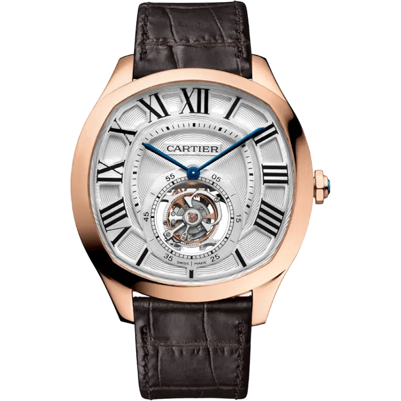 Cartier Drive W4100013 Men/Unisex Manual winding Tourbillon