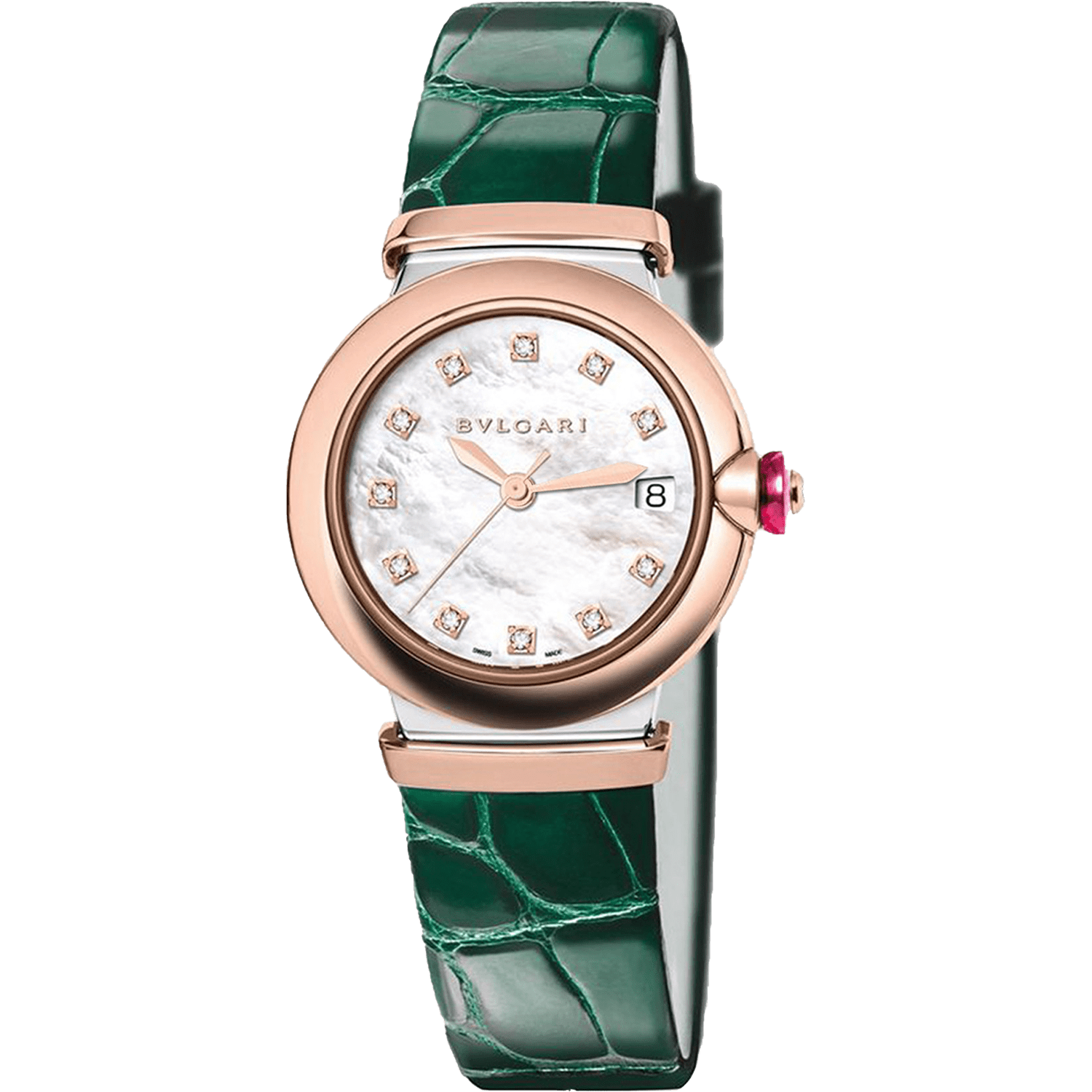Bulgari Lucea 102640 LU33WSPGLD/11.GRE Women Automatic