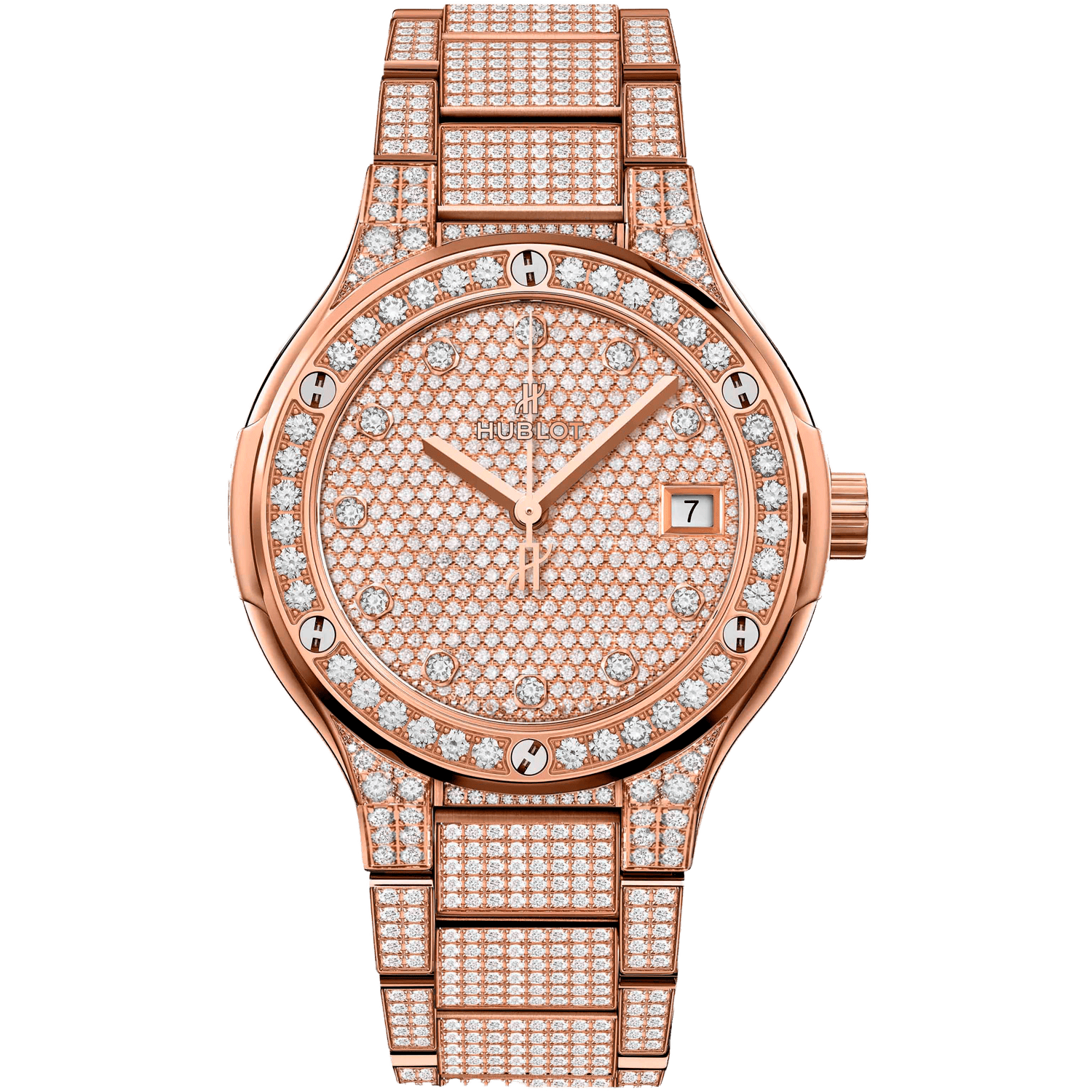 Hublot Classic Fusion Bracelet 568.OX.9000.OX.3604 Women Automatic