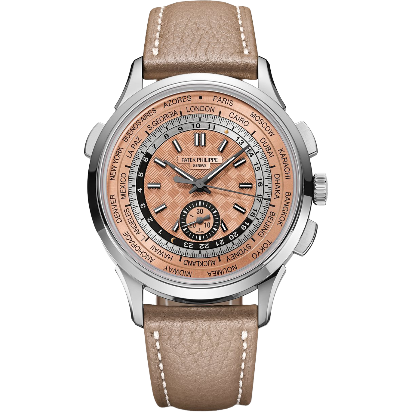 Patek Philippe Complications World Time Flyback Chronograph 5935A-001 Men/Unisex Automatic