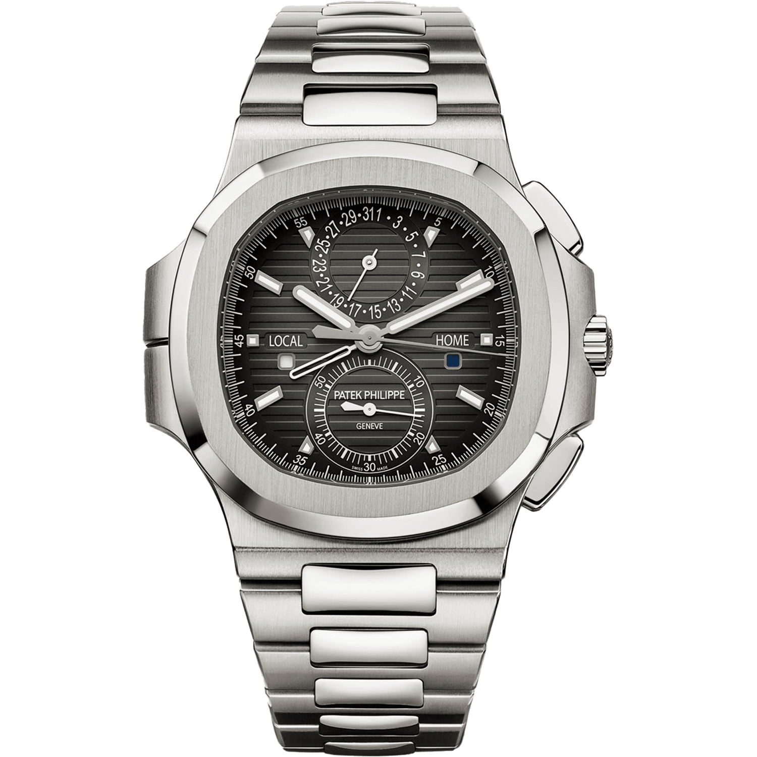Patek Philippe Nautilus Flyback Chronograph Travel Time 5990/1A-001 Men/Unisex Self-winding