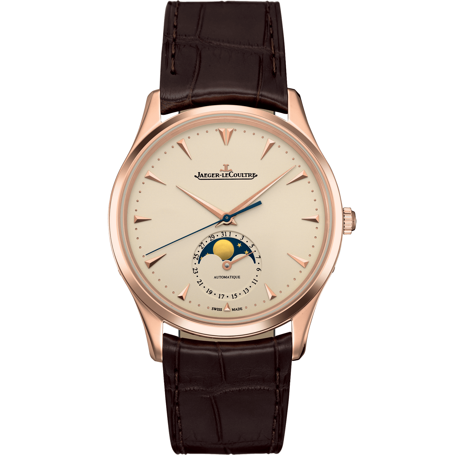 Jaeger LeCoultre Master Ultra Thin Moon Q1362520 Men/Unisex Self-winding