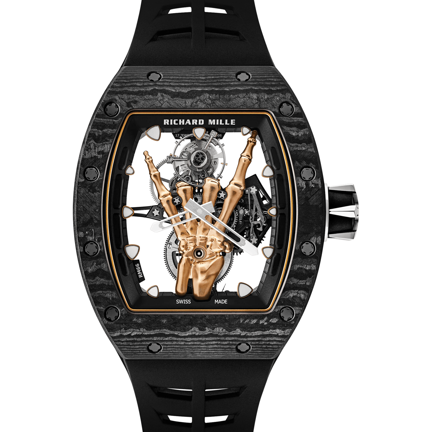 Richard Mille RM66 RM66 Ti CA Men/Unisex Manual winding Tourbillon