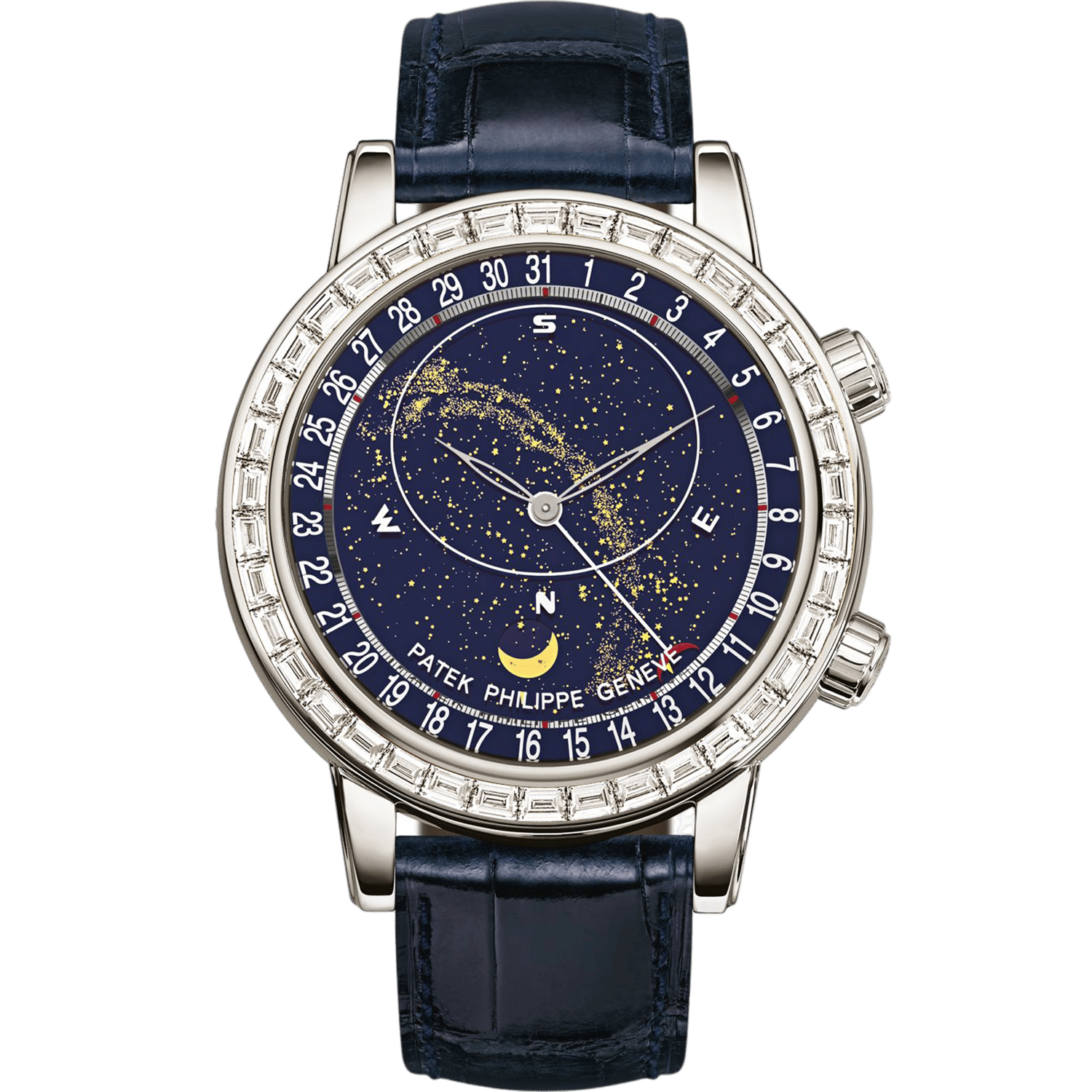 Patek Philippe Grand Complications Celestial Moon Age 6104P-001 Men/Unisex Self-winding