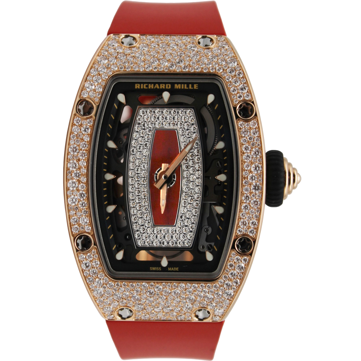 Richard Mille RM07-01 RM07-01 RG SNOW RED JASP Women Self-winding
