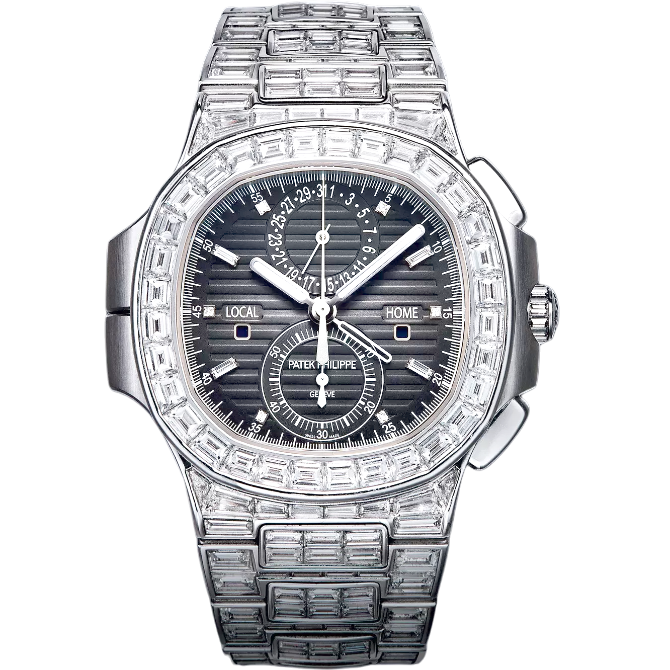 Patek Philippe Nautilus Flyback Chronograph Travel Time 5990/1400G-001 Men/Unisex Self-winding