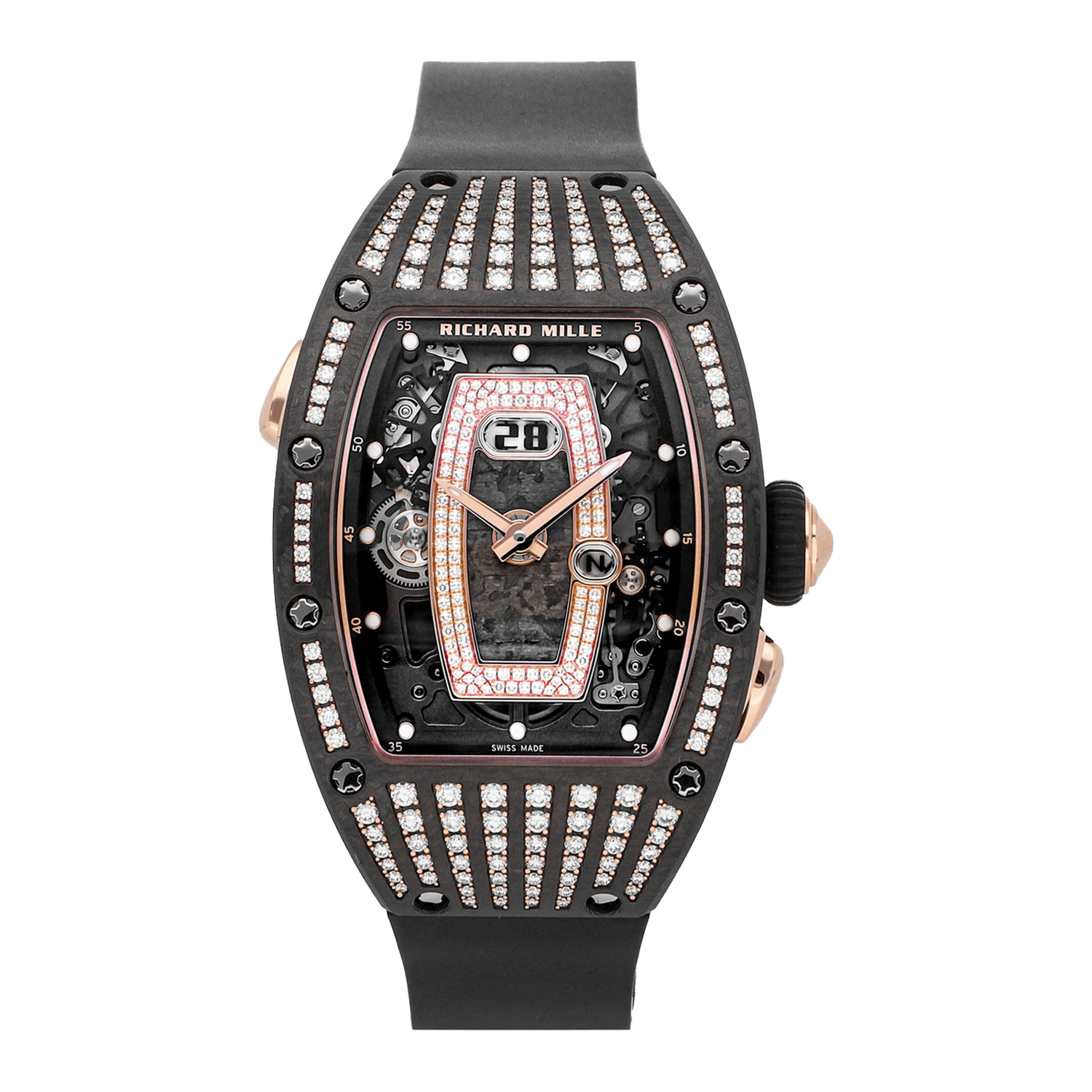 Richard Mille RM037 RM037 NTPT CARBON DIAMOND Women Self-winding