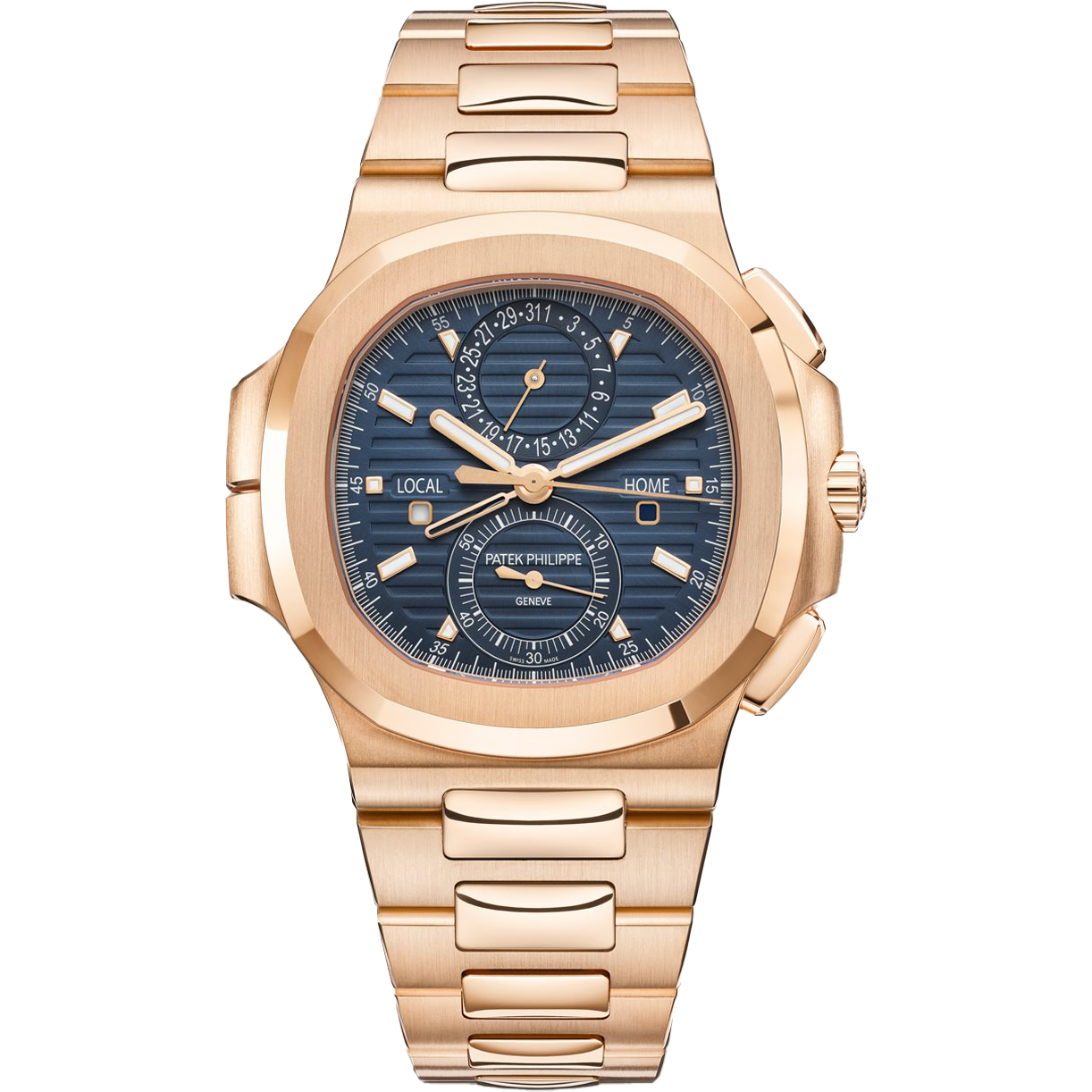 Patek Philippe Nautilus Flyback Chronograph Travel Time 5990/1R-001 Men/Unisex Self-winding