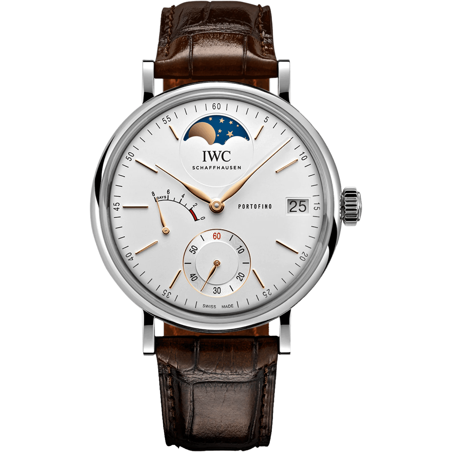 IWC Portofino Hand-wound Moonphase IW516401 Men/Unisex Manual winding
