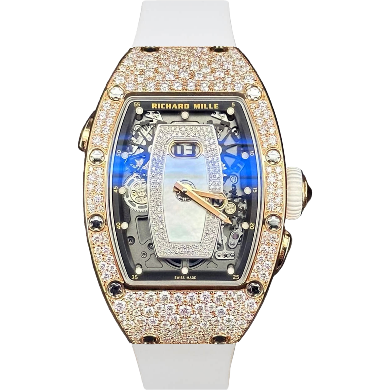 Richard Mille RM037 RM037 RG SNOW Women Self-winding