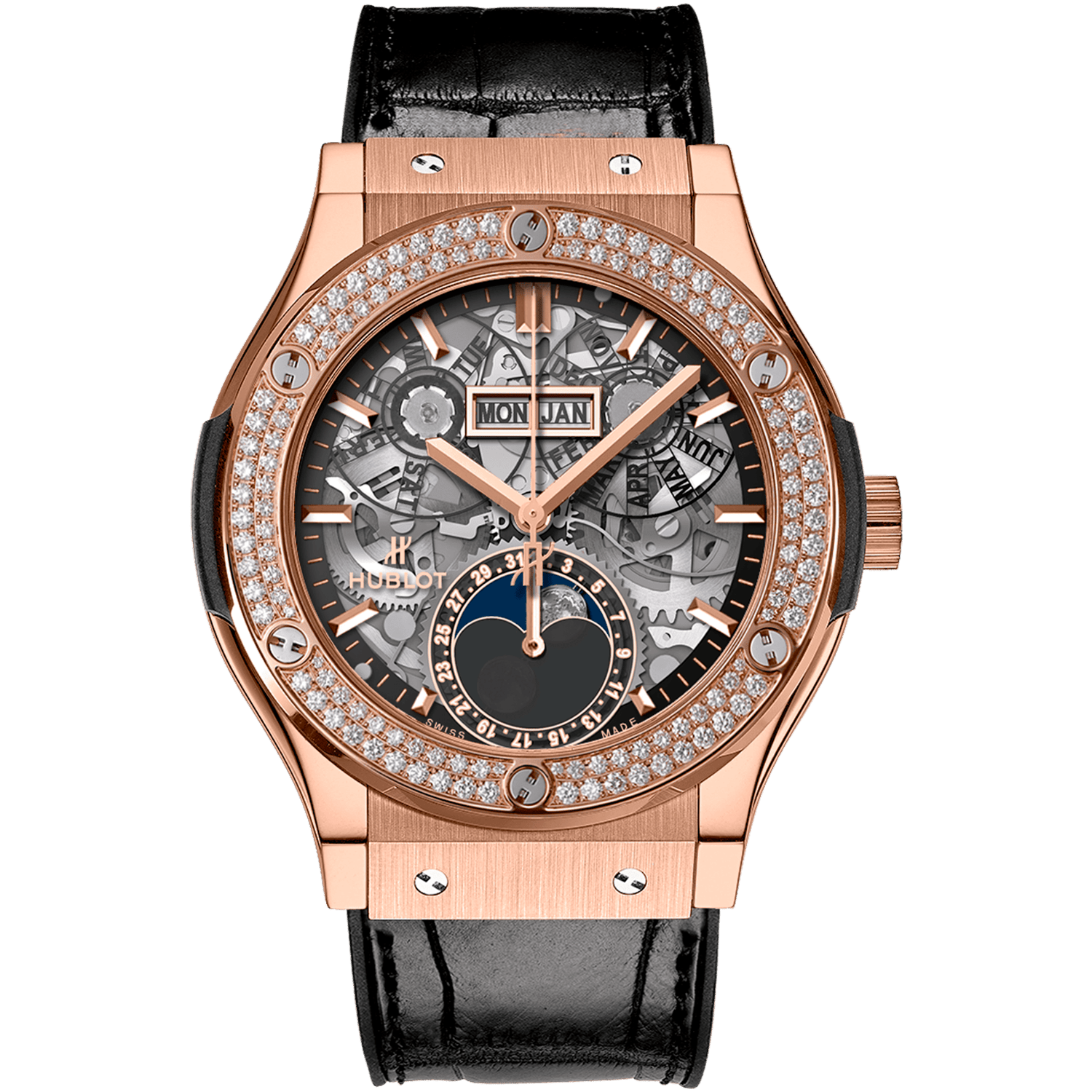 Hublot Classic Fusion Aerofusion Moonphase 547.OX.0180.LR.1104 Men/Unisex Automatic