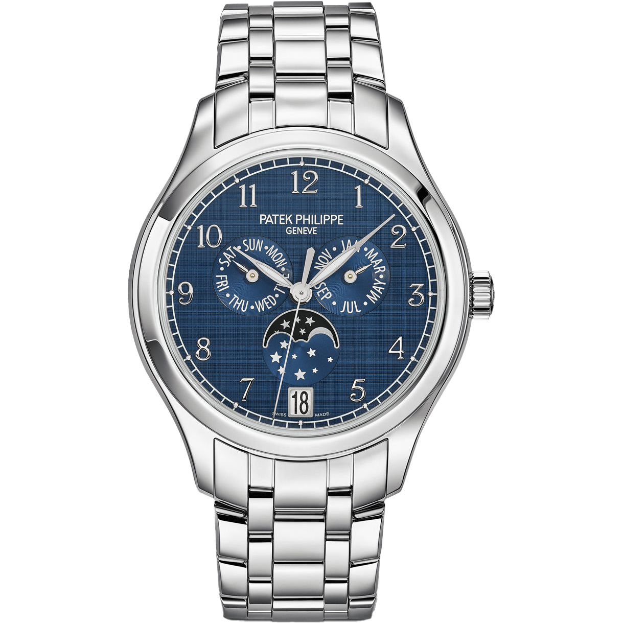 Patek Philippe Complications Annual Calendar Moon Phases 4947/1A-001 Men/Unisex Self-winding