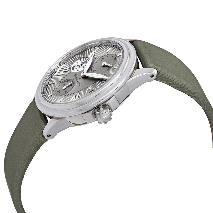 Blancpain Double Time Zone 3760-1136-52B Ladies Automatic 1