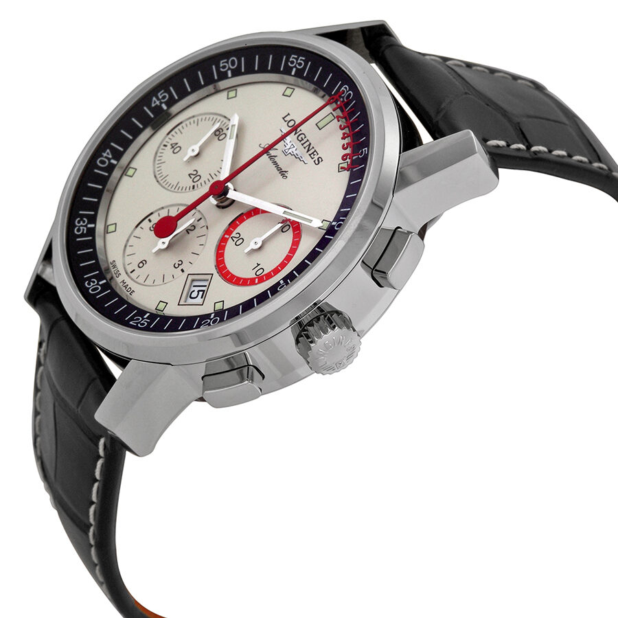 Longines Column Wheel Chronograph L4.754.4.72.4 Men's Automatic 1