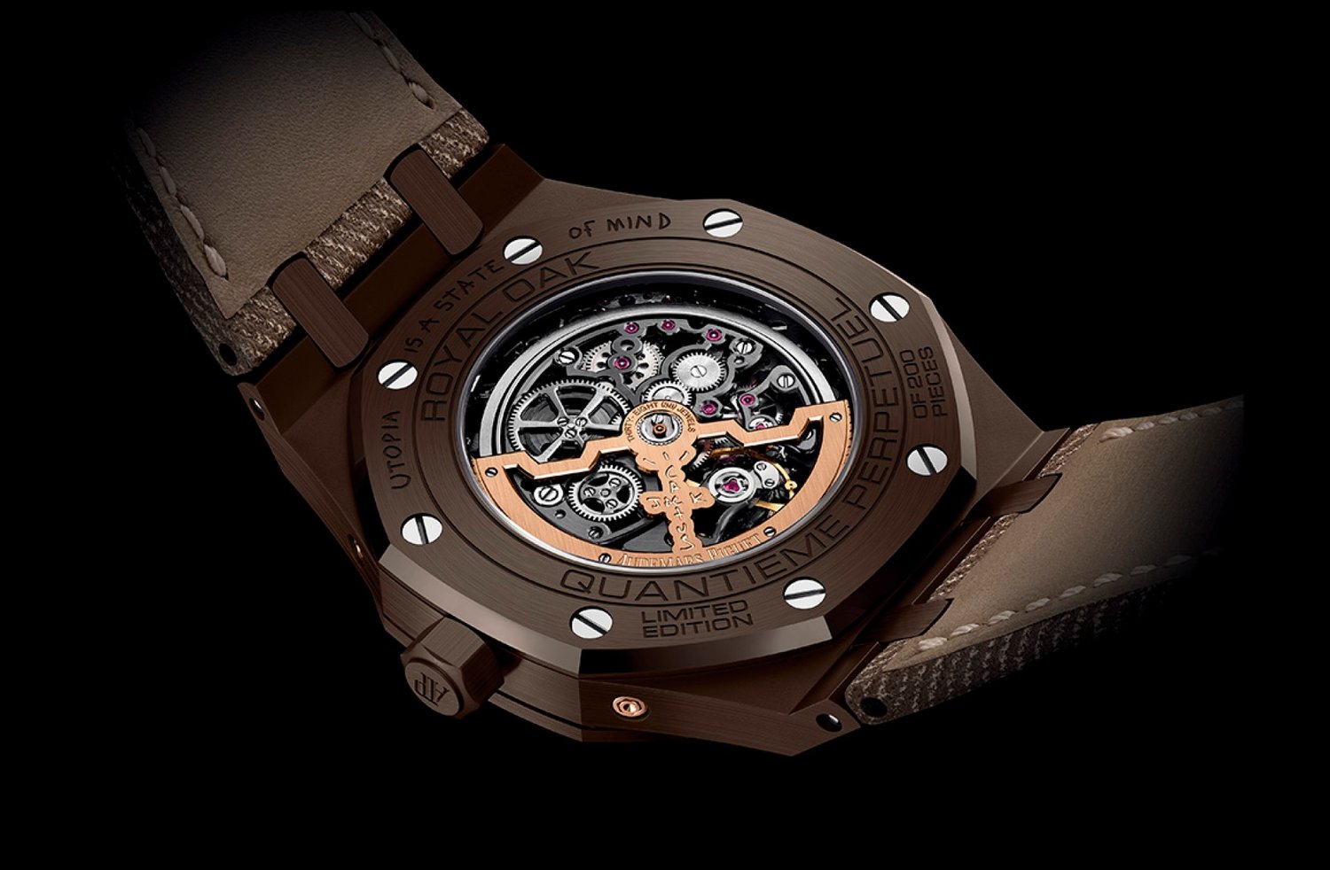 Audemars Piguet Royal Oak Perpetual Calendar Openworked 26585CM.OO.D301VE.01 Men/Unisex Self-winding 1