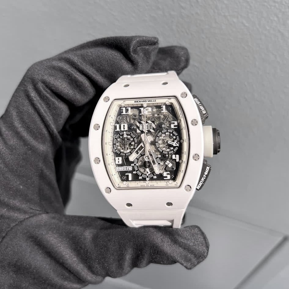 Richard Mille RM 011 RM011 AO CA-ATZ USA N3 White Ghost Men/Unisex Self-winding 1