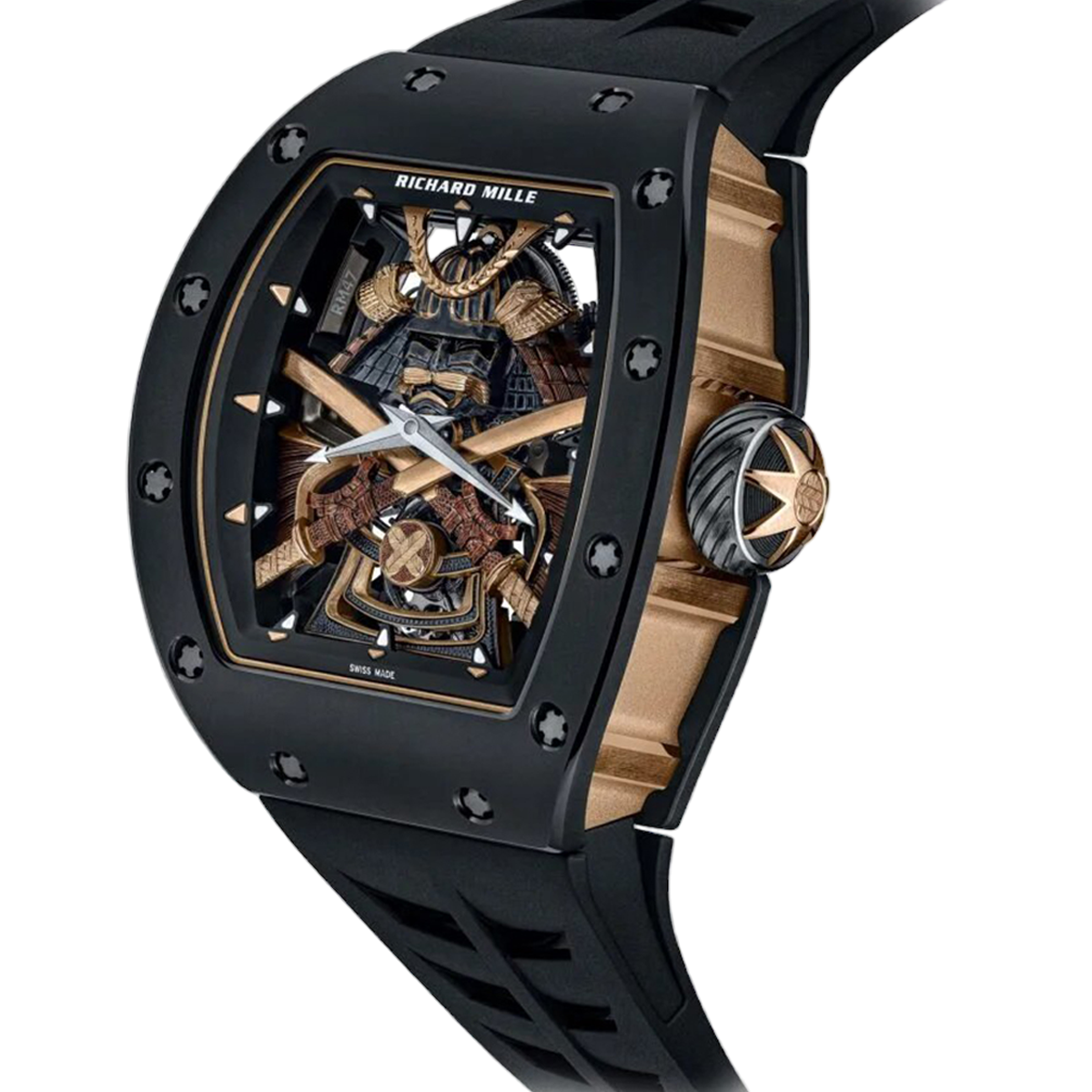 Richard Mille RM47 YG TZP Men/Unisex Manual winding Tourbillon 1