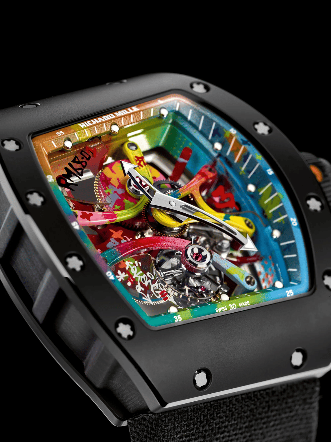 Richard Mille RM68-01 CA-TZP Cyril Kongo Men/Unisex Manual winding Tourbillon 1