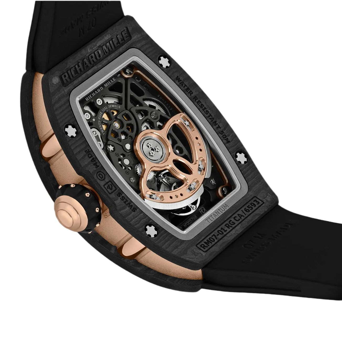 Richard Mille RM07-01 RM07-01 RG CA Bright Night Women Self-winding 1