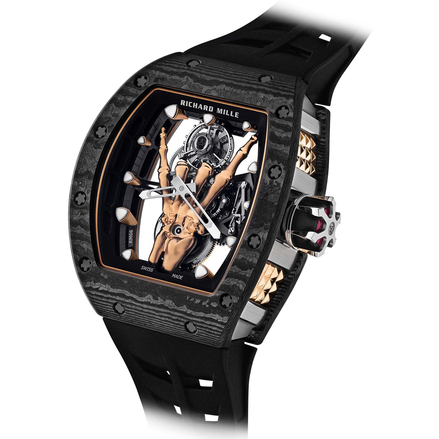 Richard Mille RM66 RM66 Ti CA Men/Unisex Manual winding Tourbillon 1
