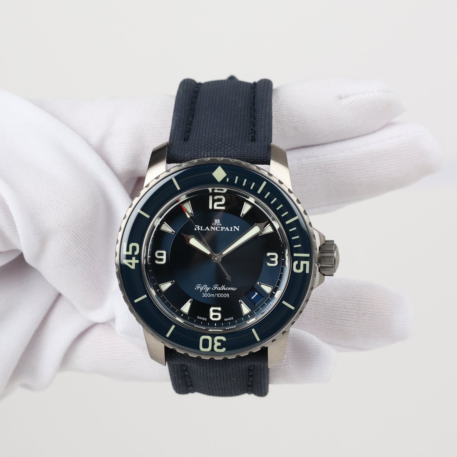 Blancpain Fifty Fathoms 5015-12B40-O52A Men/Unisex Self-winding 1