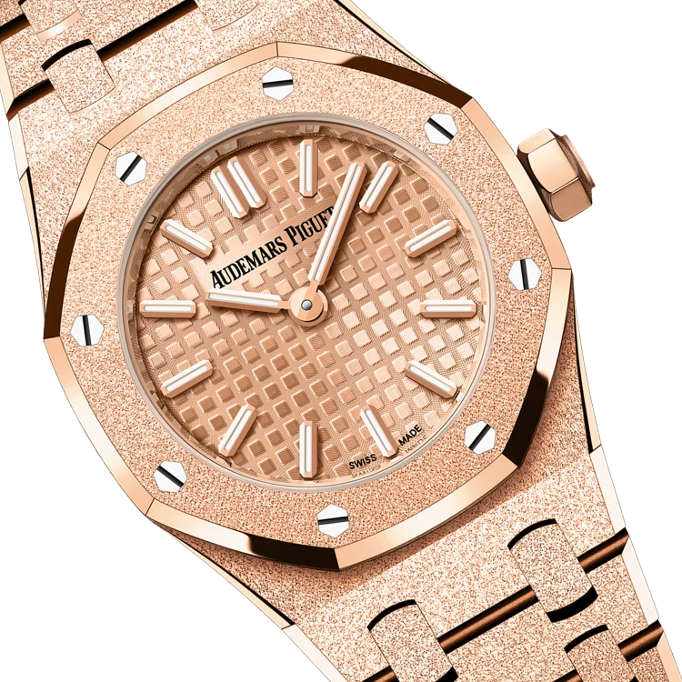 Audemars Piguet Royal Oak Mini Frosted Gold Quartz 67630OR.GG.1312OR.01 Women Quartz 1