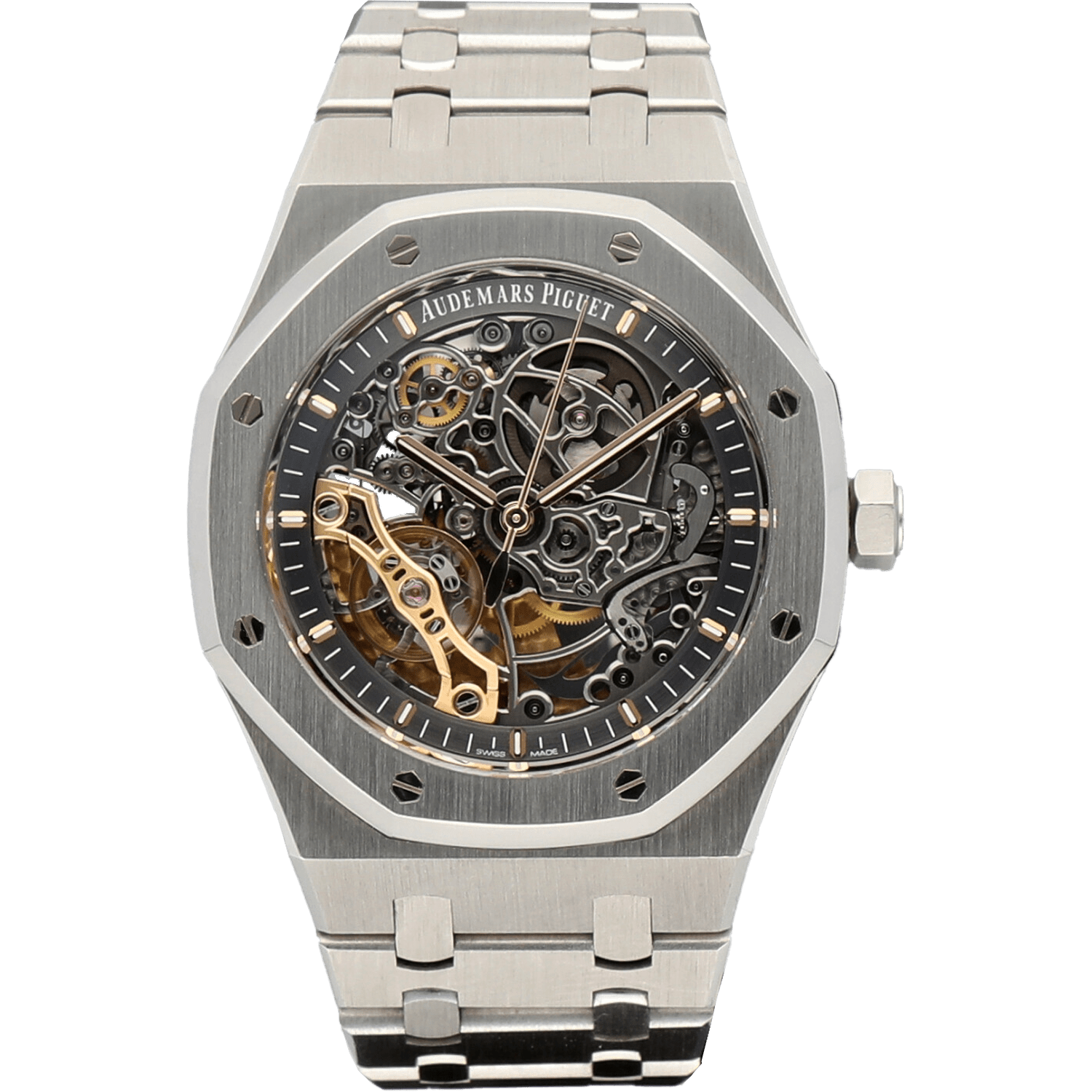 Audemars Piguet Royal Oak Double Balance Wheel Openworked 15407ST.OO.1220ST.01 Men/Unisex Automatic 1