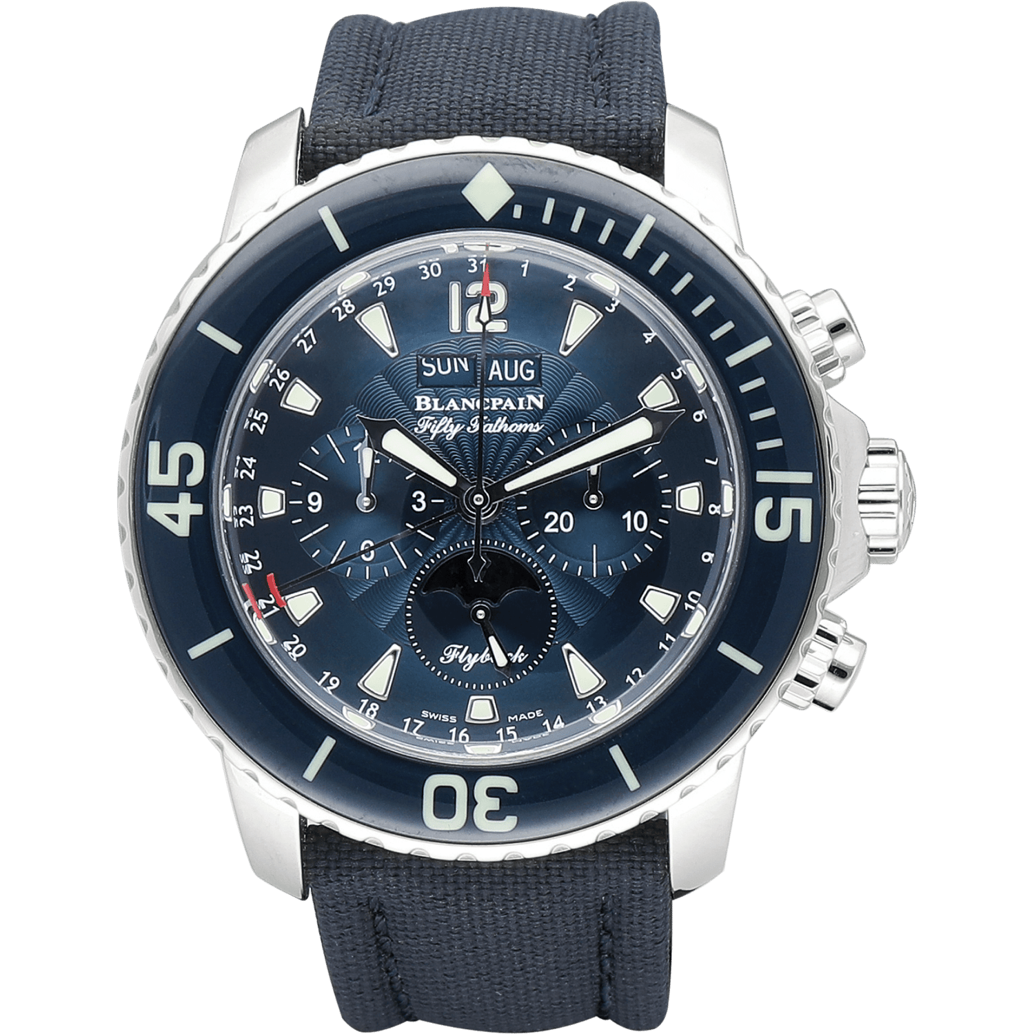 Blancpain Fifty Fathoms Complete Calendar Chronograph Flyback 5066F-1140-52B Men/Unisex Automatic 1