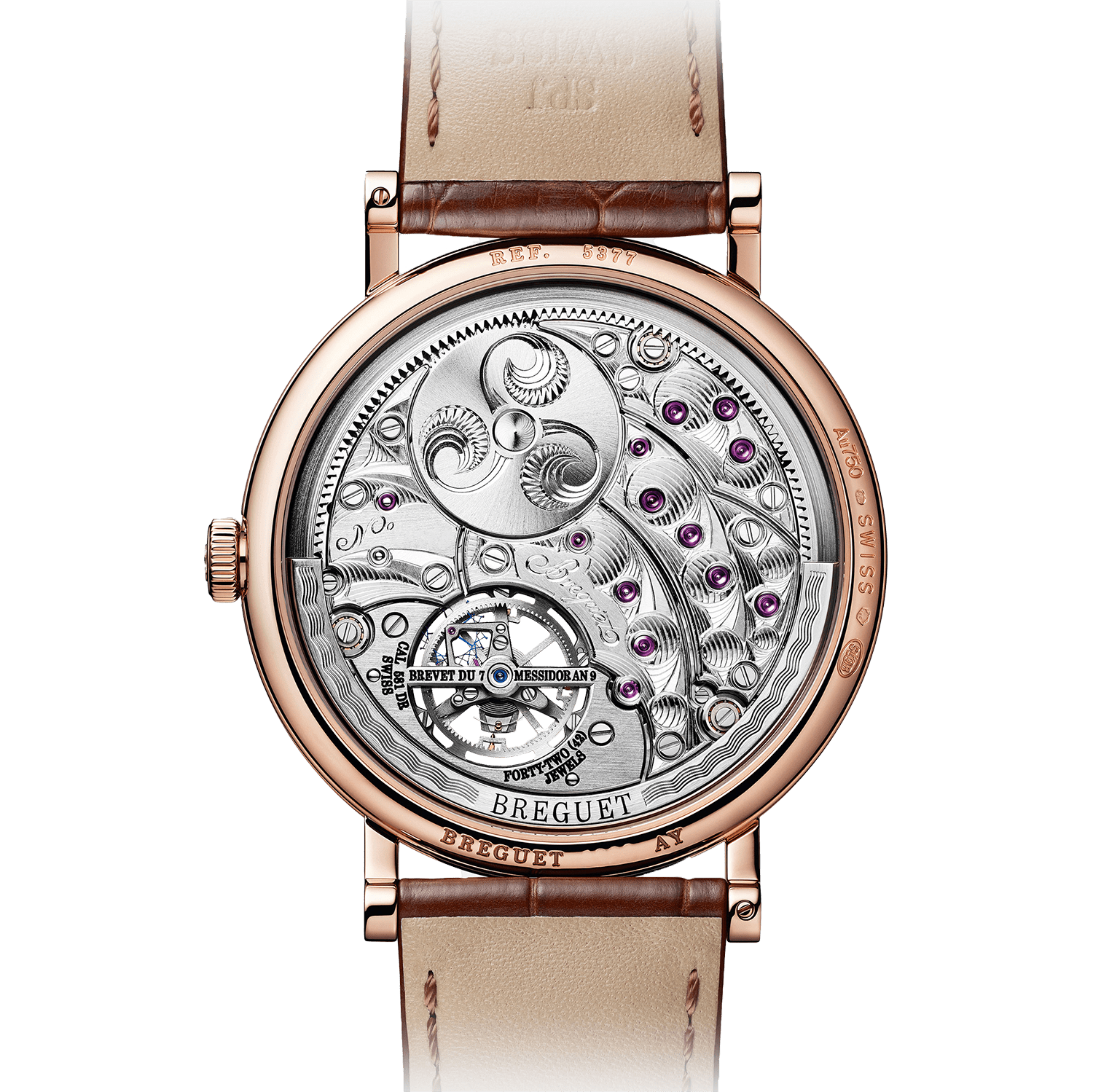 Breguet Tourbillon Extra Flat 5377BR/12/9WU Men/Unisex Automatic Tourbillon 1