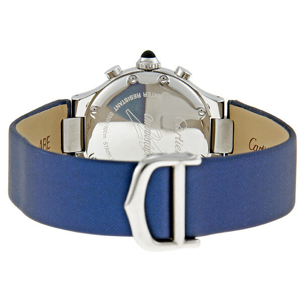 Cartier 21 Chronoscaph W1020013 Ladies Quartz 2