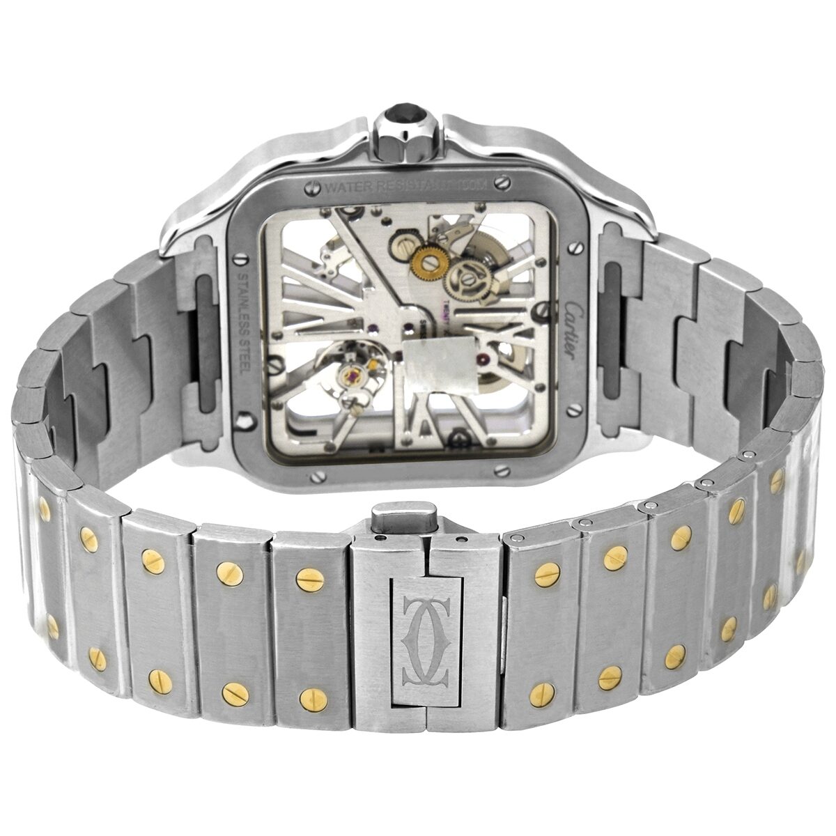 Cartier Santos WHSA0012 Men's Hand Wind 2