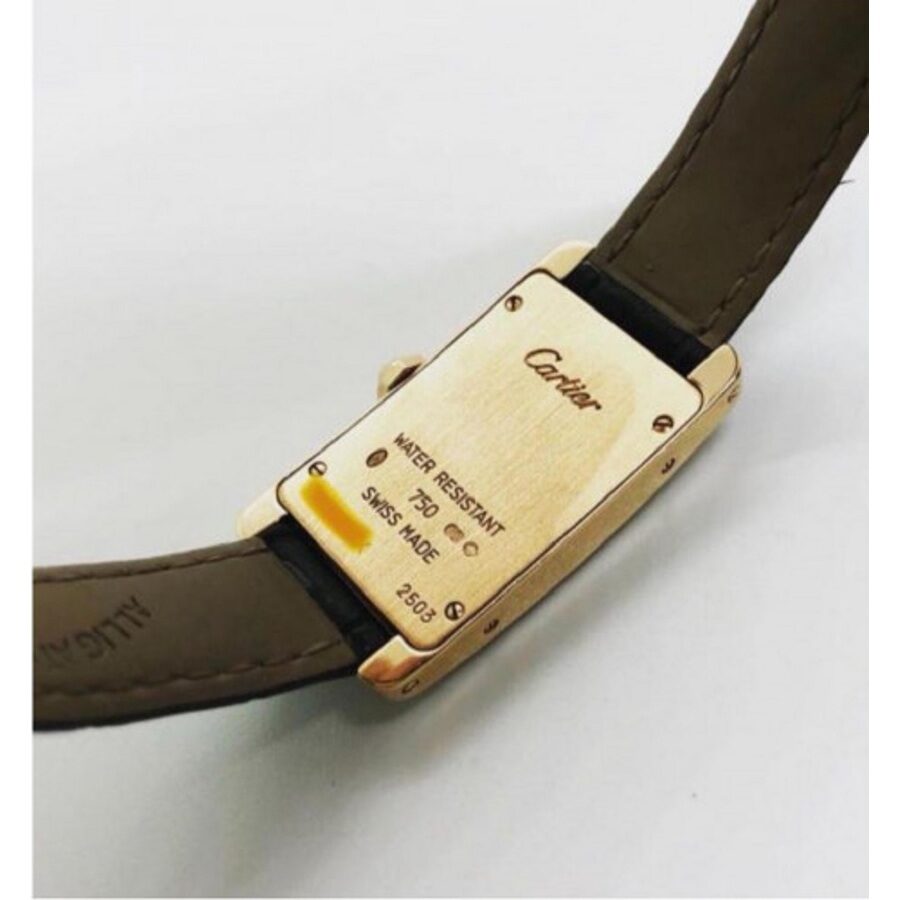 Cartier Tank WJTA0002 Men's Quartz 2