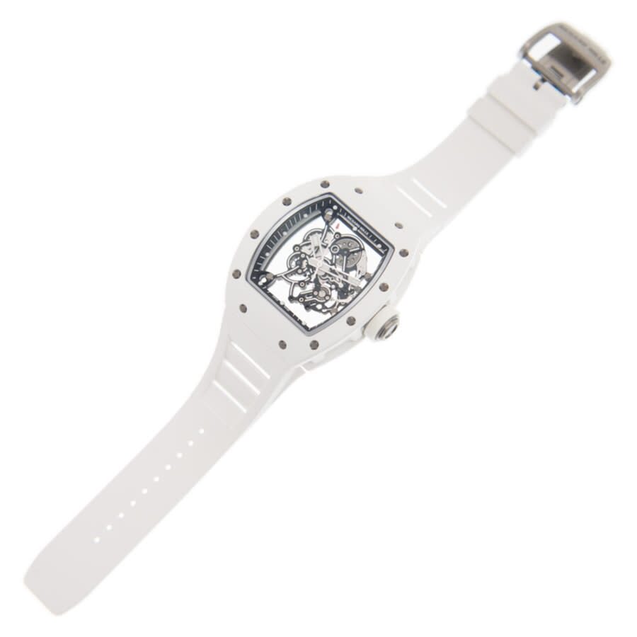 Richard Mille Rm 055 RM055 WHITE Men's Hand Wind 2
