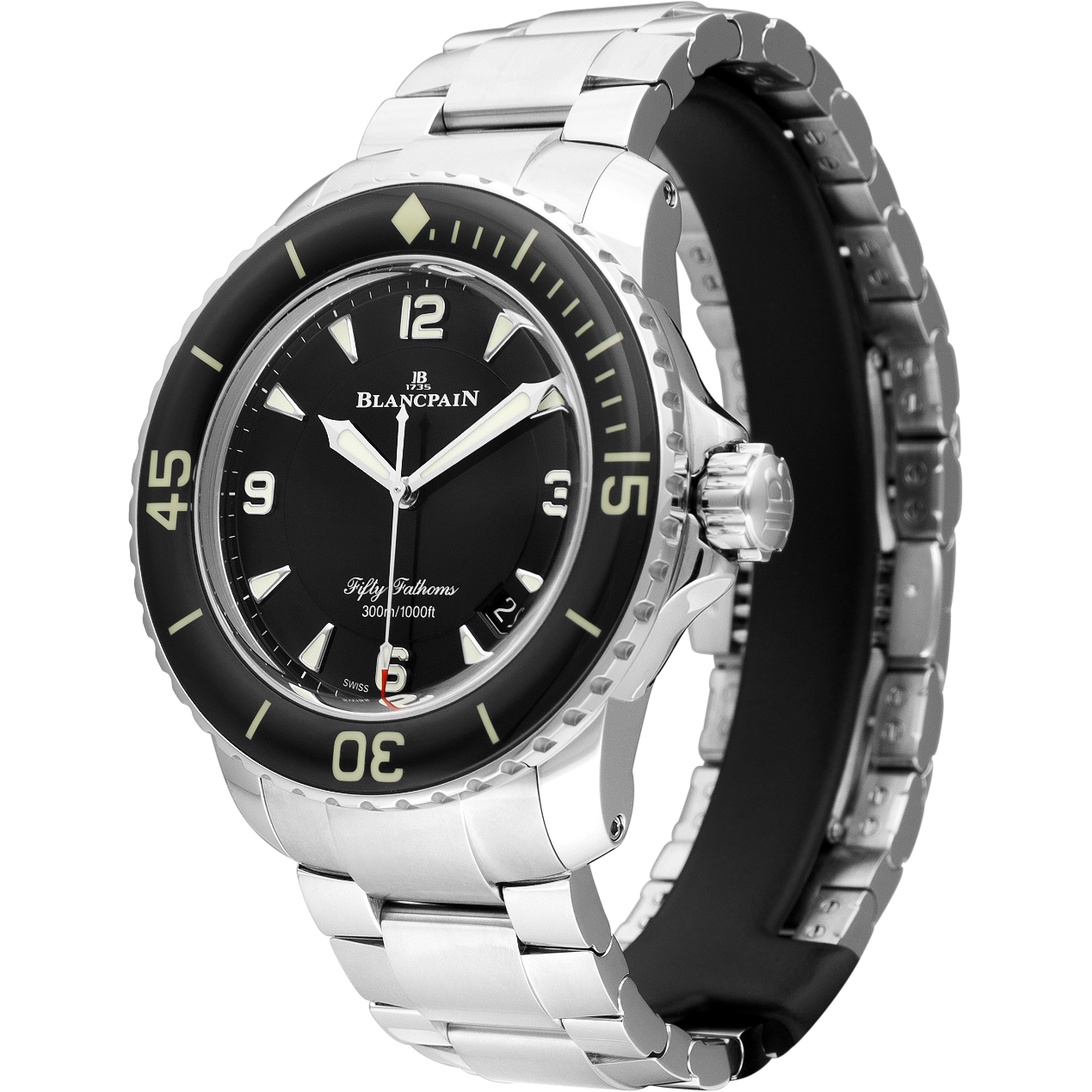 Blancpain Fifty Fathoms 5015-1130-71S Men/Unisex Self-winding 2