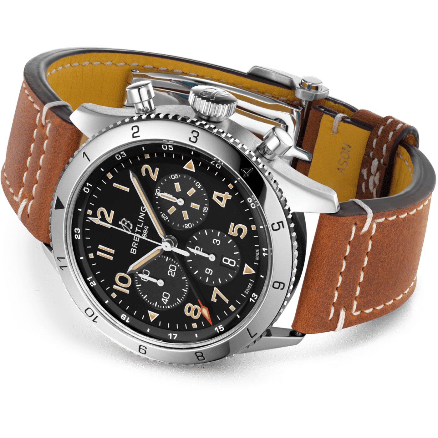 Breitling Super Avi Chronograph GMT AB04453A1B1X1 Men/Unisex Automatic 2