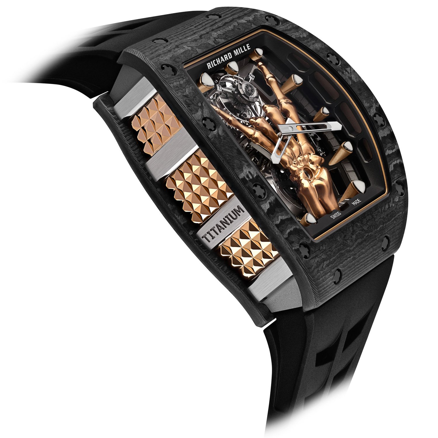Richard Mille RM66 RM66 Ti CA Men/Unisex Manual winding Tourbillon 2