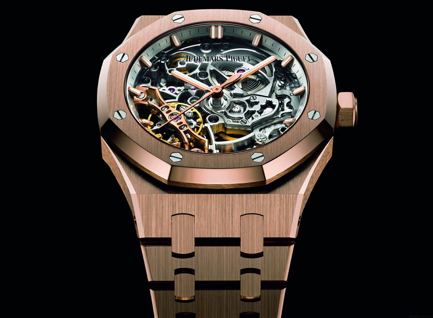 Audemars Piguet Royal Oak Double Balance Wheel Openworked 15467OR.OO.1256OR.01 Women Automatic 2