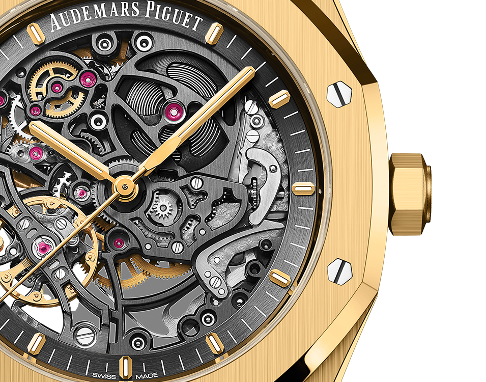 Audemars Piguet Royal Oak Double Balance Wheel Openworked 15407BA.OO.1220BA.01 Men/Unisex Self-winding 2